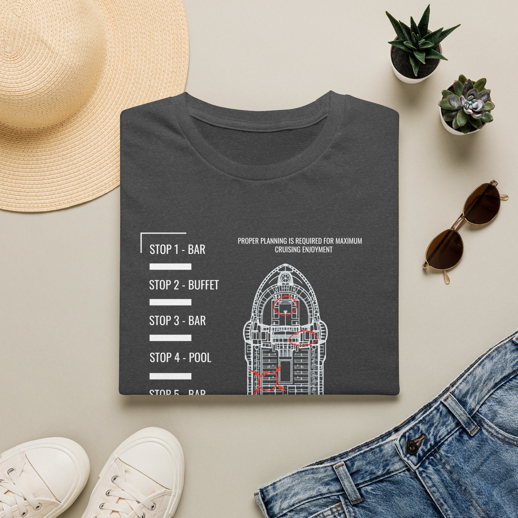 Cruise Fun Planning 101 T-Shirt