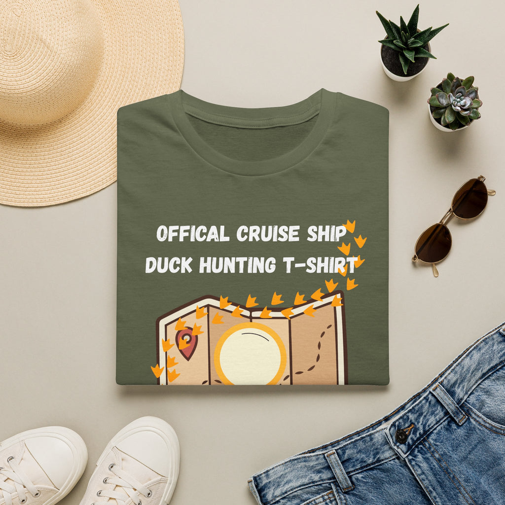 Adventure Map Duck Hunt T-Shirt — Wanderlust Vintage Map Graphic Tee