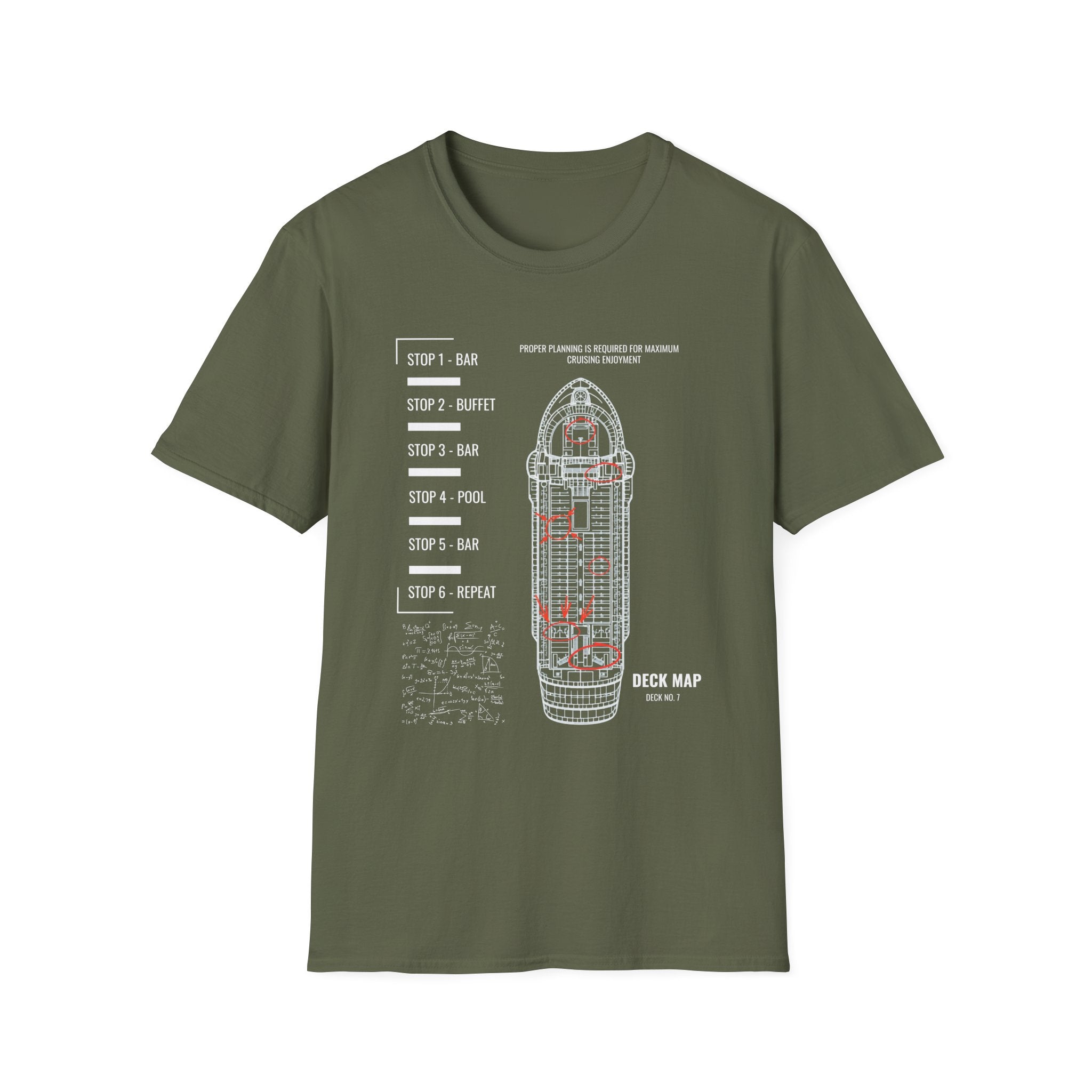 Cruise Fun Planning 101 T-Shirt