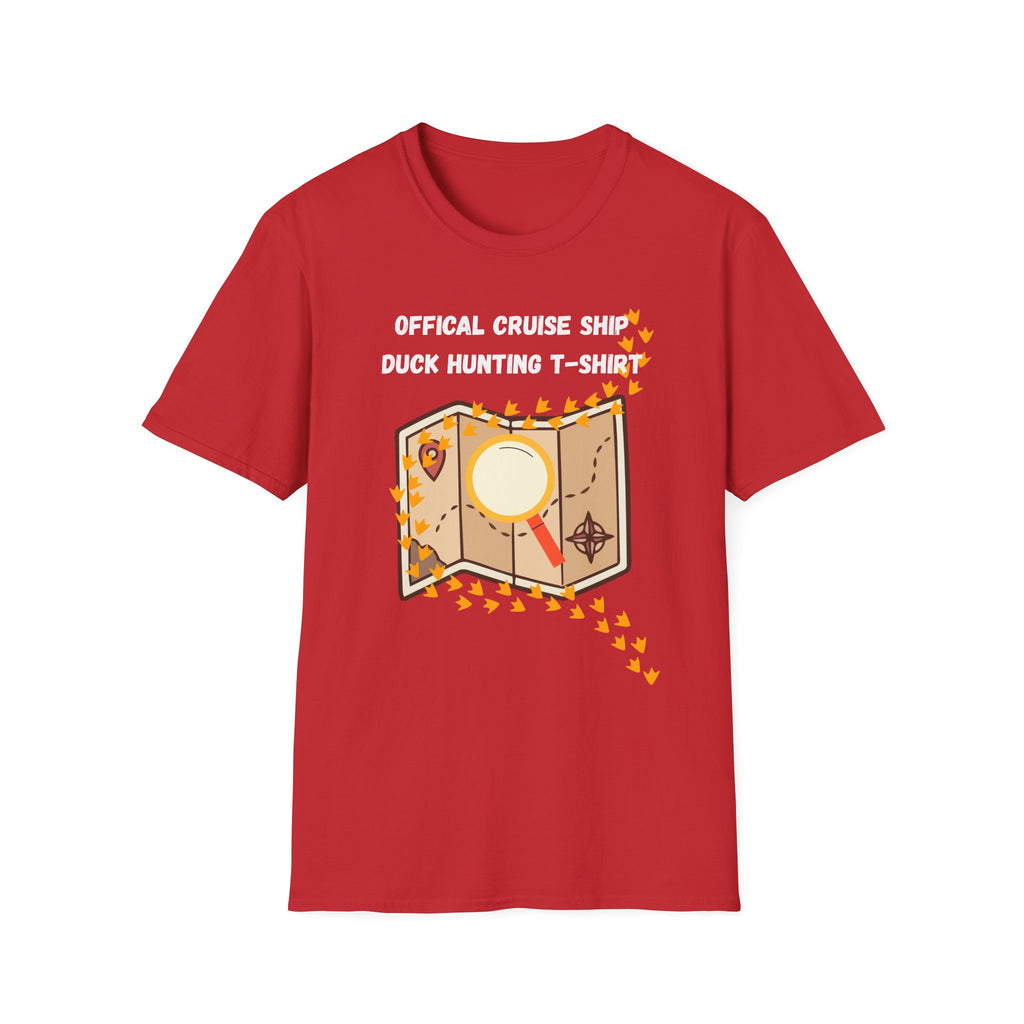 Adventure Map Duck Hunt T-Shirt — Wanderlust Vintage Map Graphic Tee
