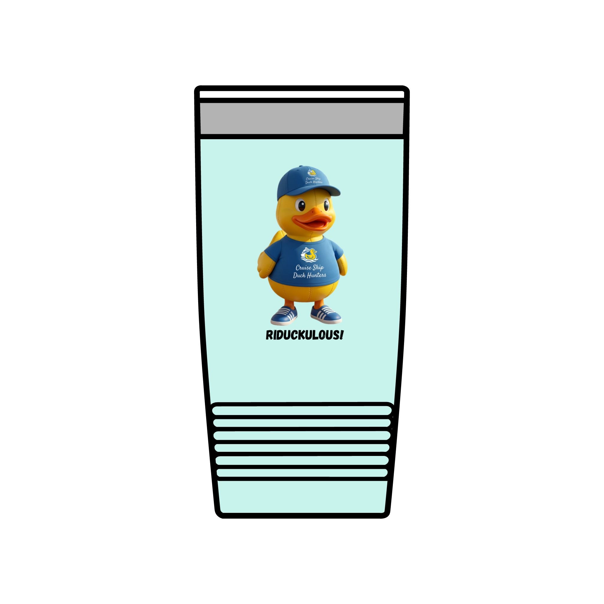 Rubber Duck 'Riduckculous!' 20oz Insulated Tumbler