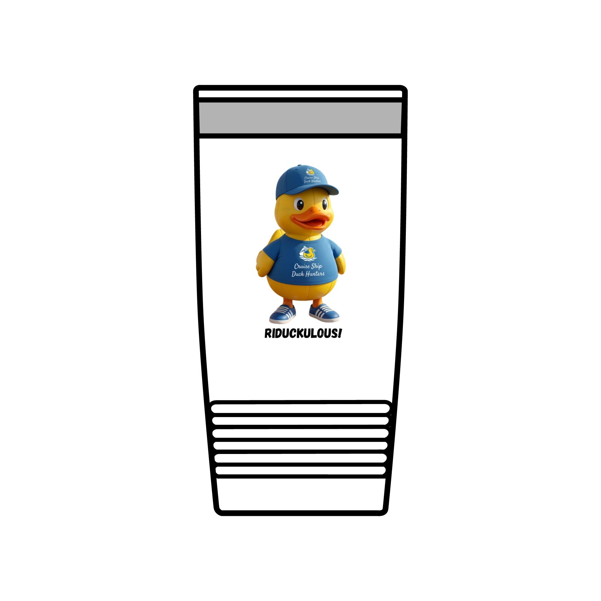 Rubber Duck 'Riduckculous!' 20oz Insulated Tumbler