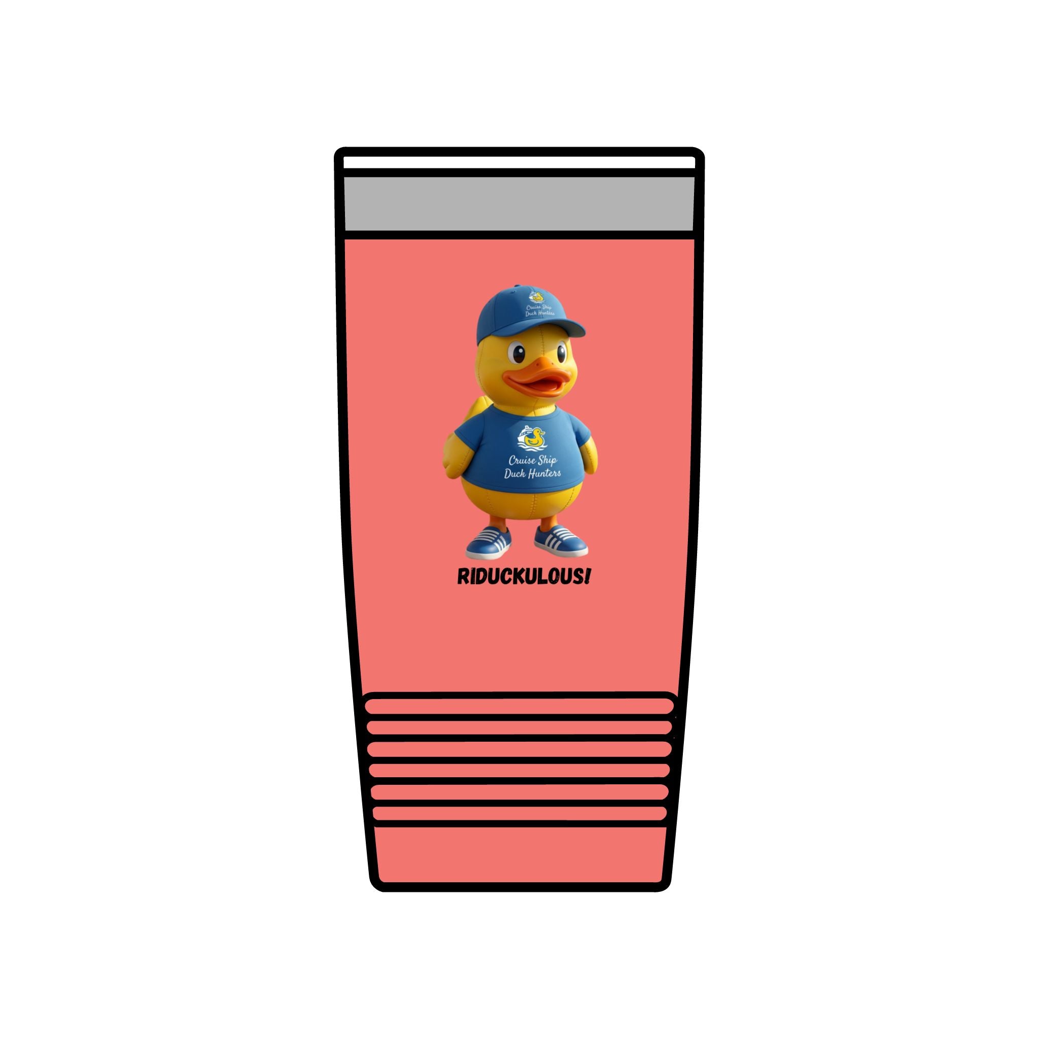 Rubber Duck 'Riduckculous!' 20oz Insulated Tumbler