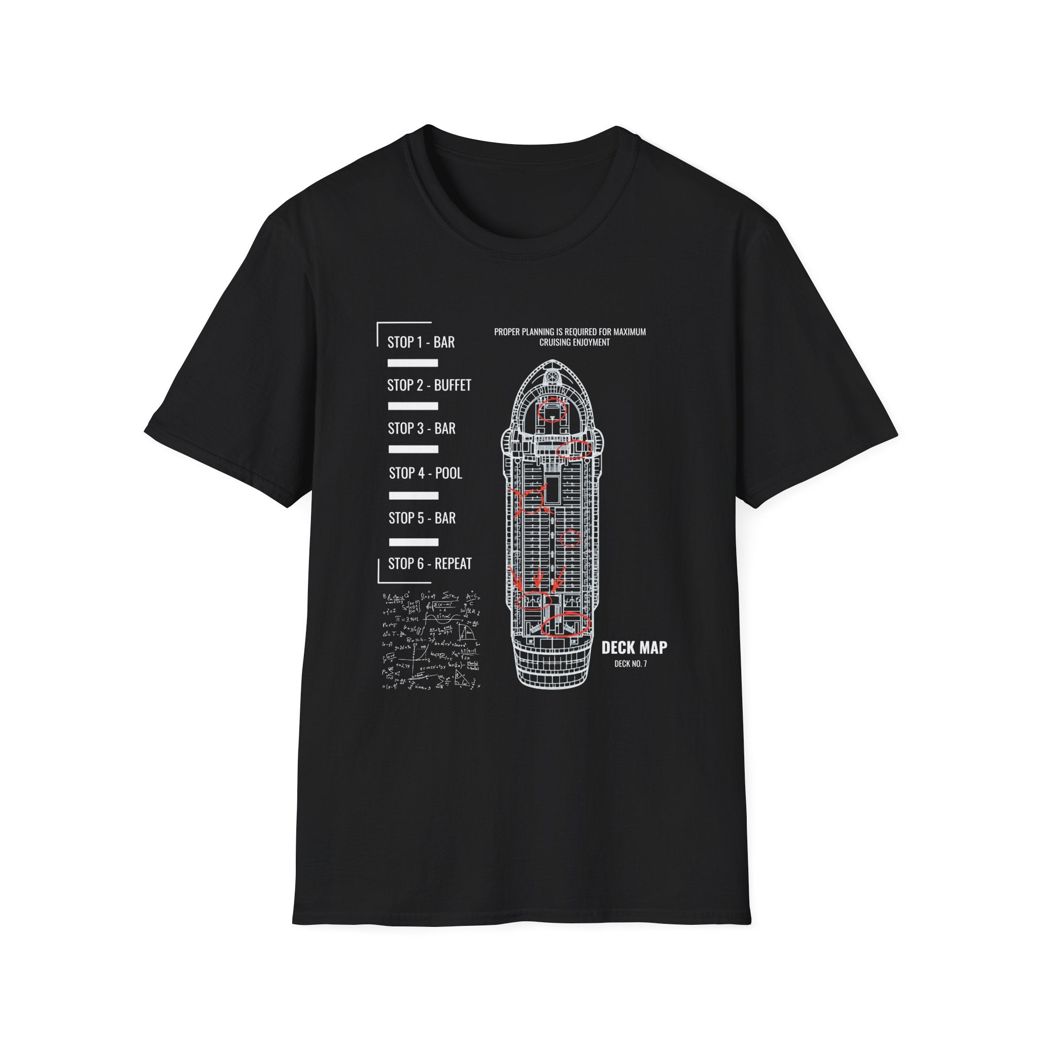 Cruise Fun Planning 101 T-Shirt