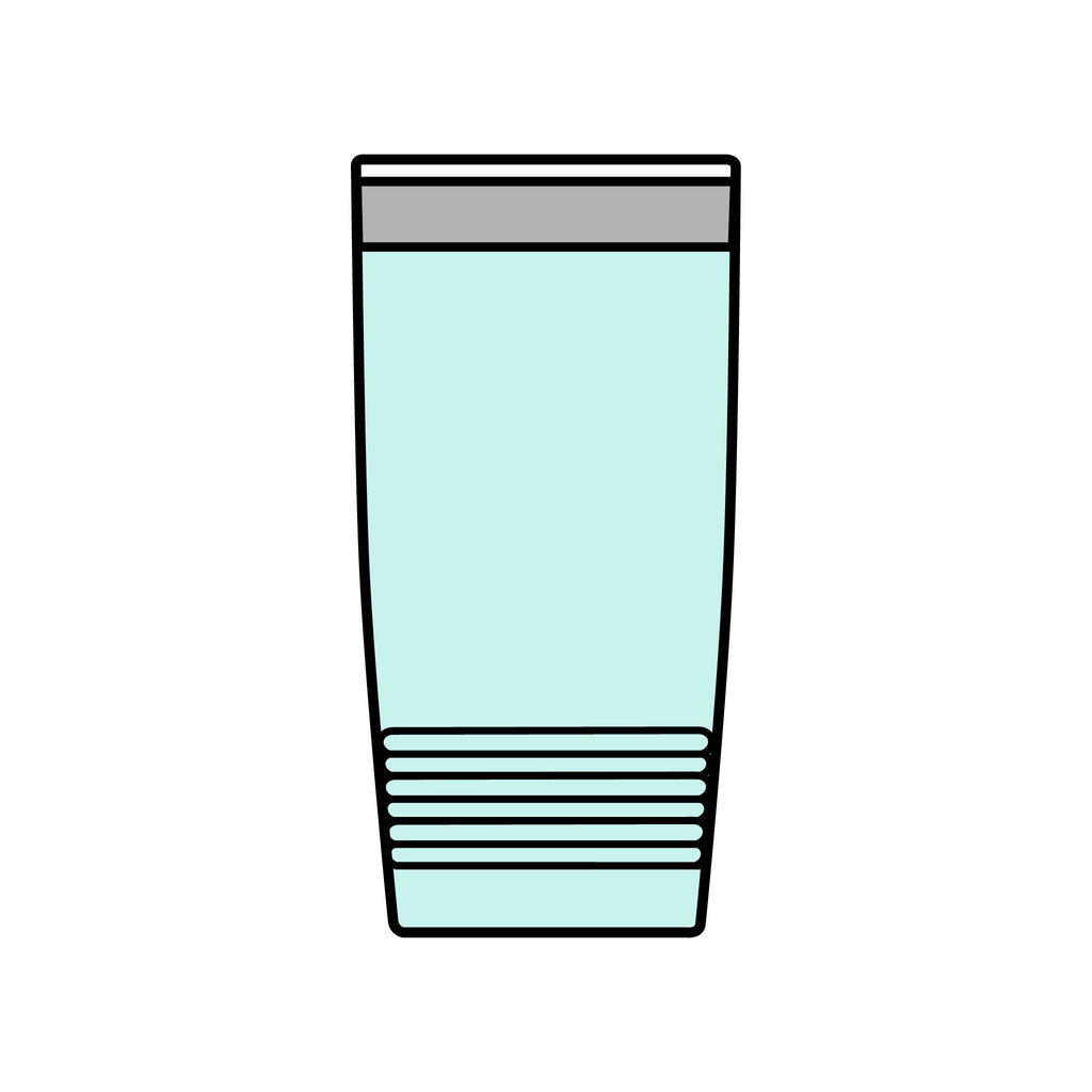 20oz Insulated Tumbler — Cute Rubber Duck "Ridiculously" Design