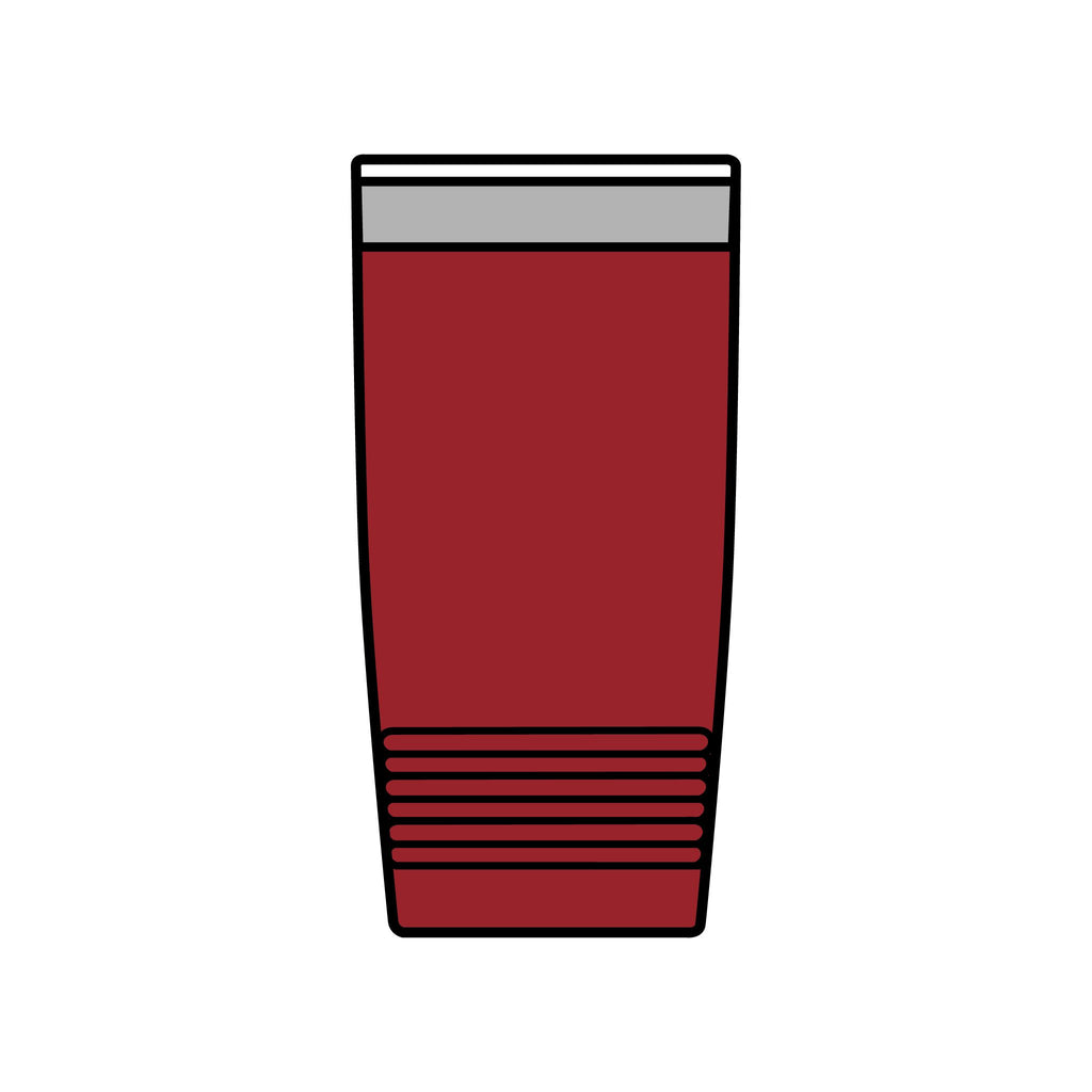 20oz Insulated Tumbler — Cute Rubber Duck "Ridiculously" Design