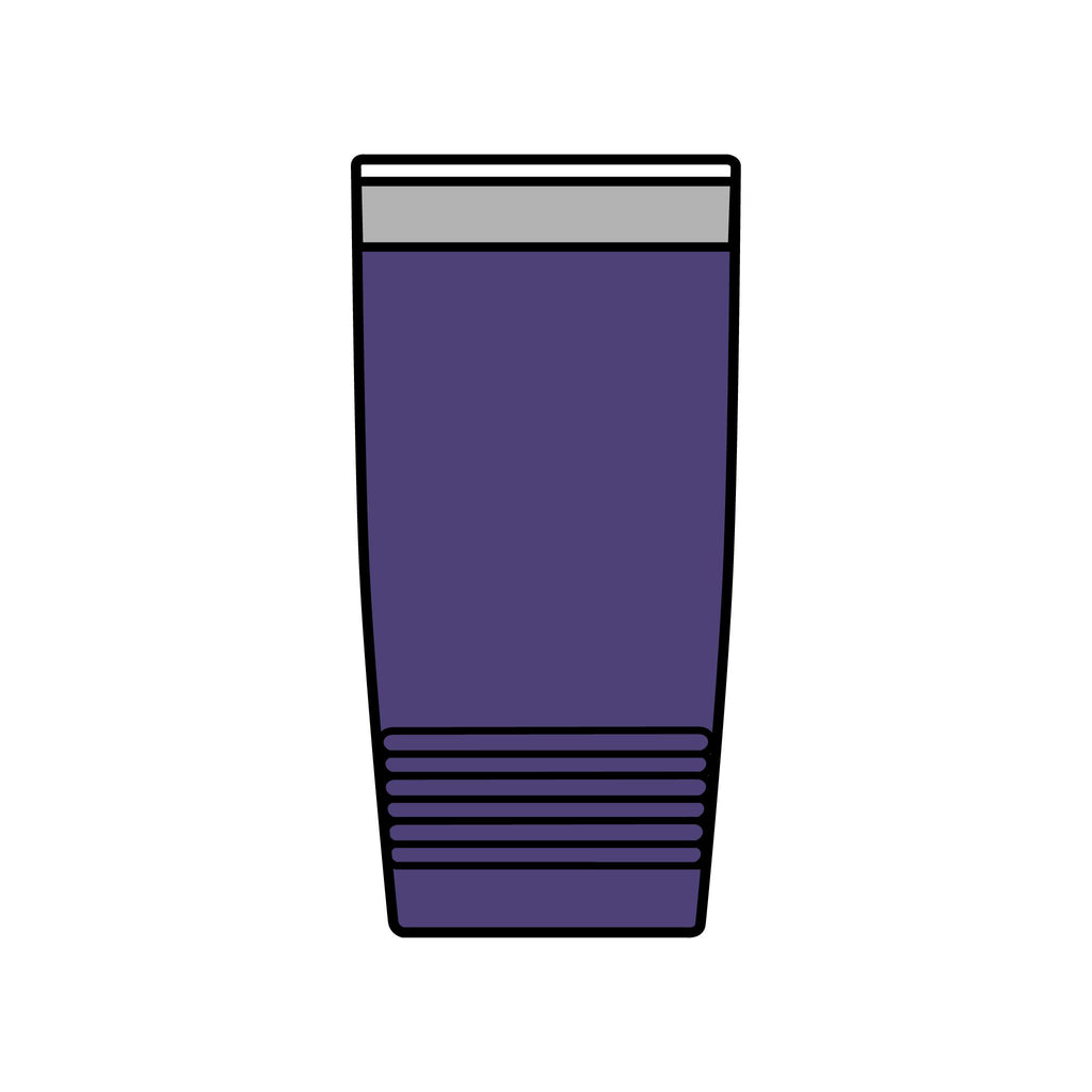 20oz Insulated Tumbler — Cute Rubber Duck "Ridiculously" Design