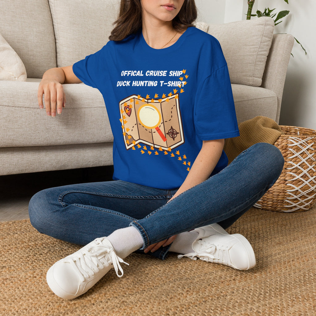 Adventure Map Duck Hunt T-Shirt — Wanderlust Vintage Map Graphic Tee