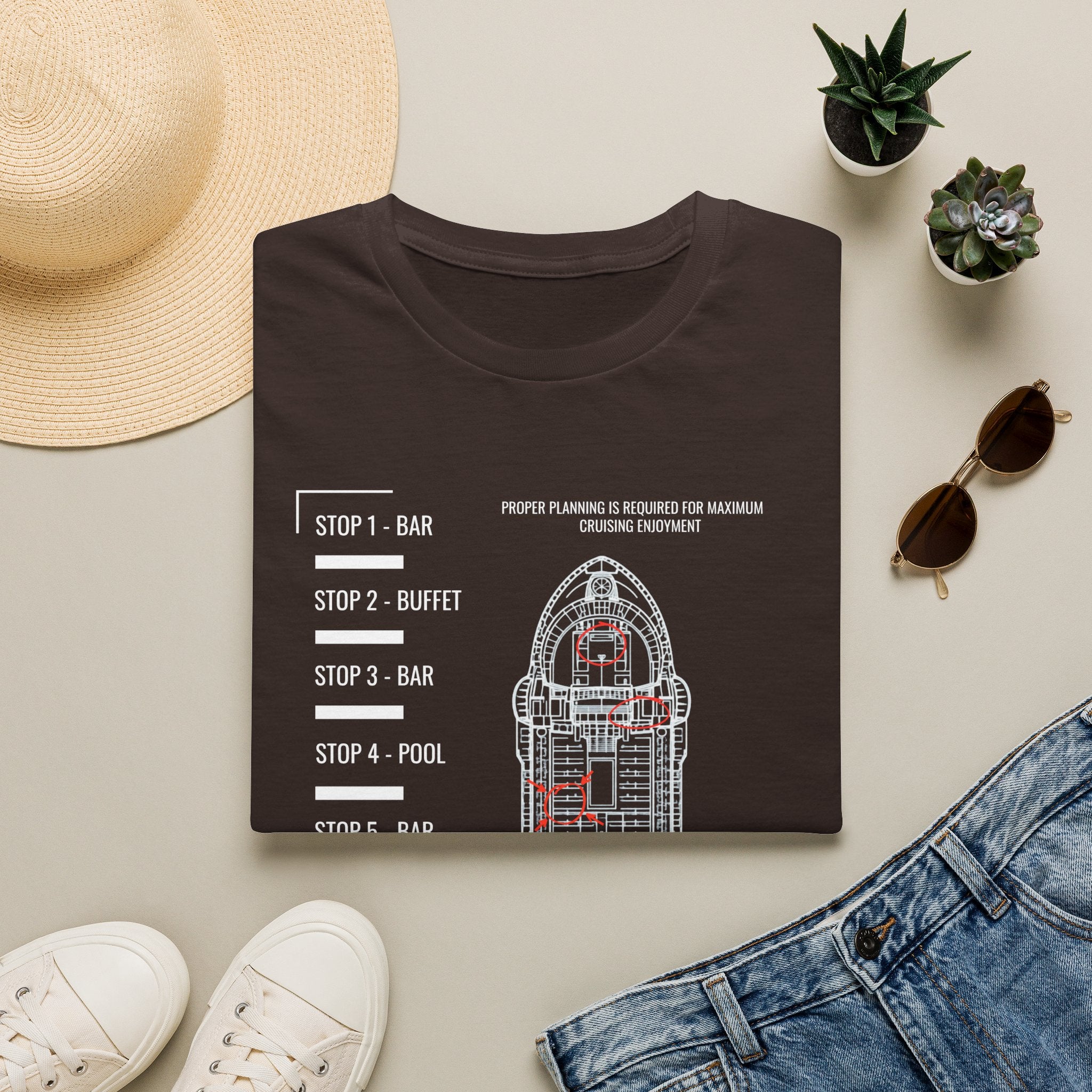 Cruise Fun Planning 101 T-Shirt