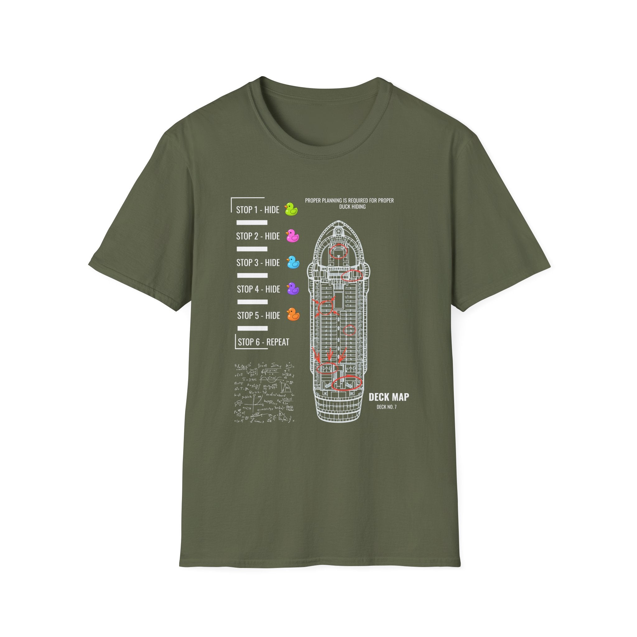 Cruise Fun  Planning 101 - Rubber Duck T-Shirt!