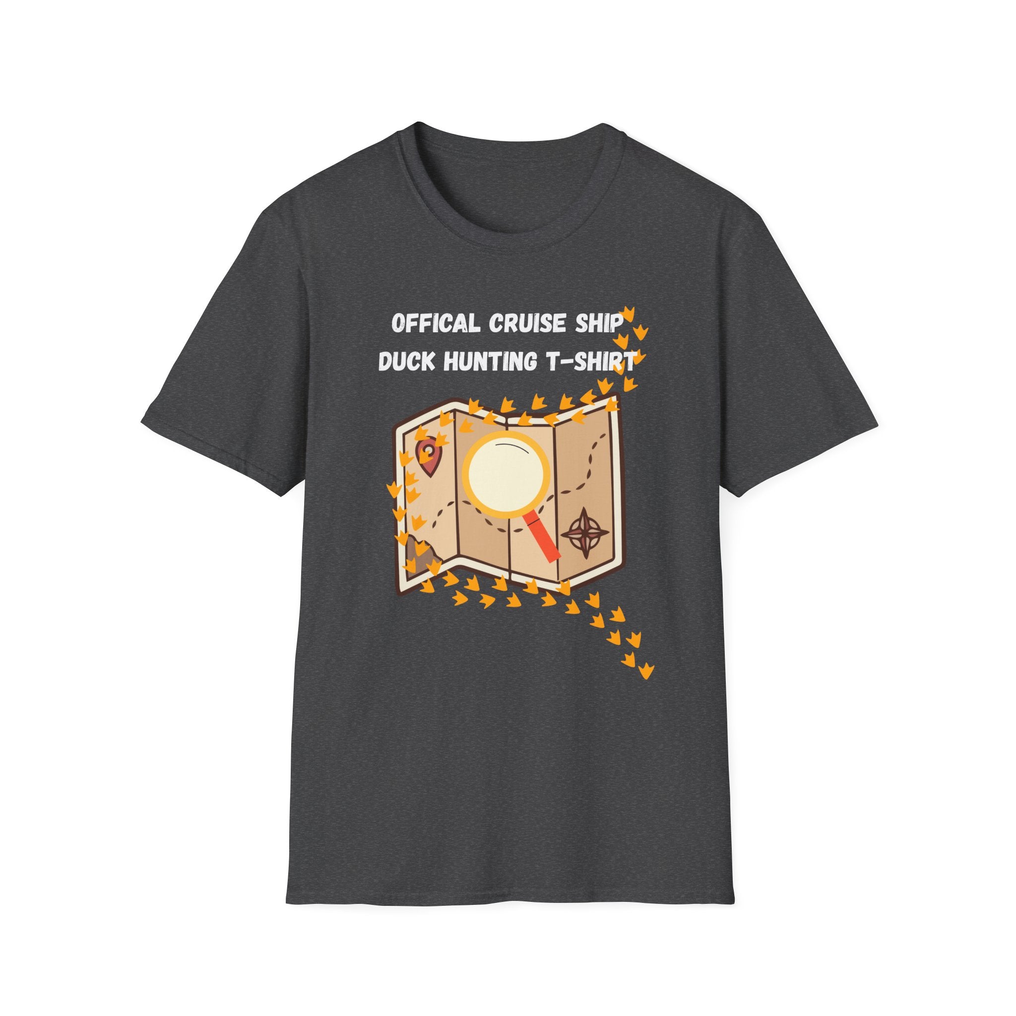Adventure Map Duck Hunt T-Shirt — Wanderlust Vintage Map Graphic Tee
