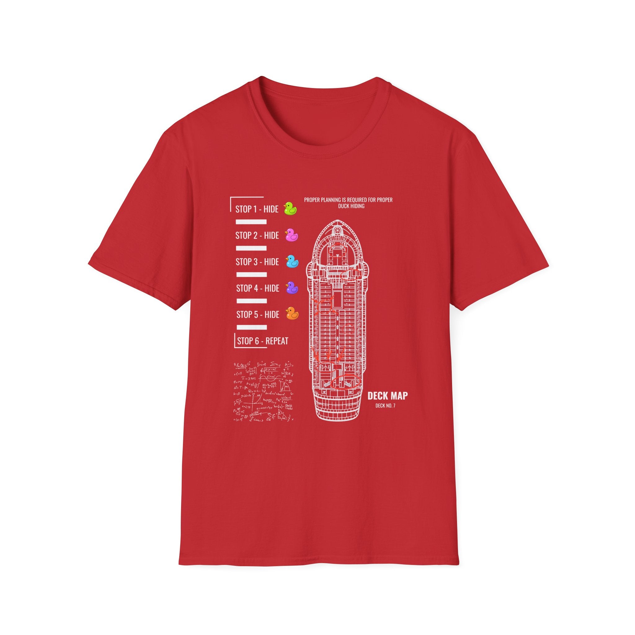 Cruise Fun  Planning 101 - Rubber Duck T-Shirt!