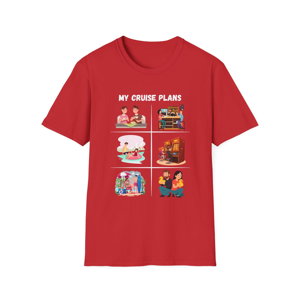 Cruise Plans T-Shirt — Funny Vacation Activity Graphic Tee