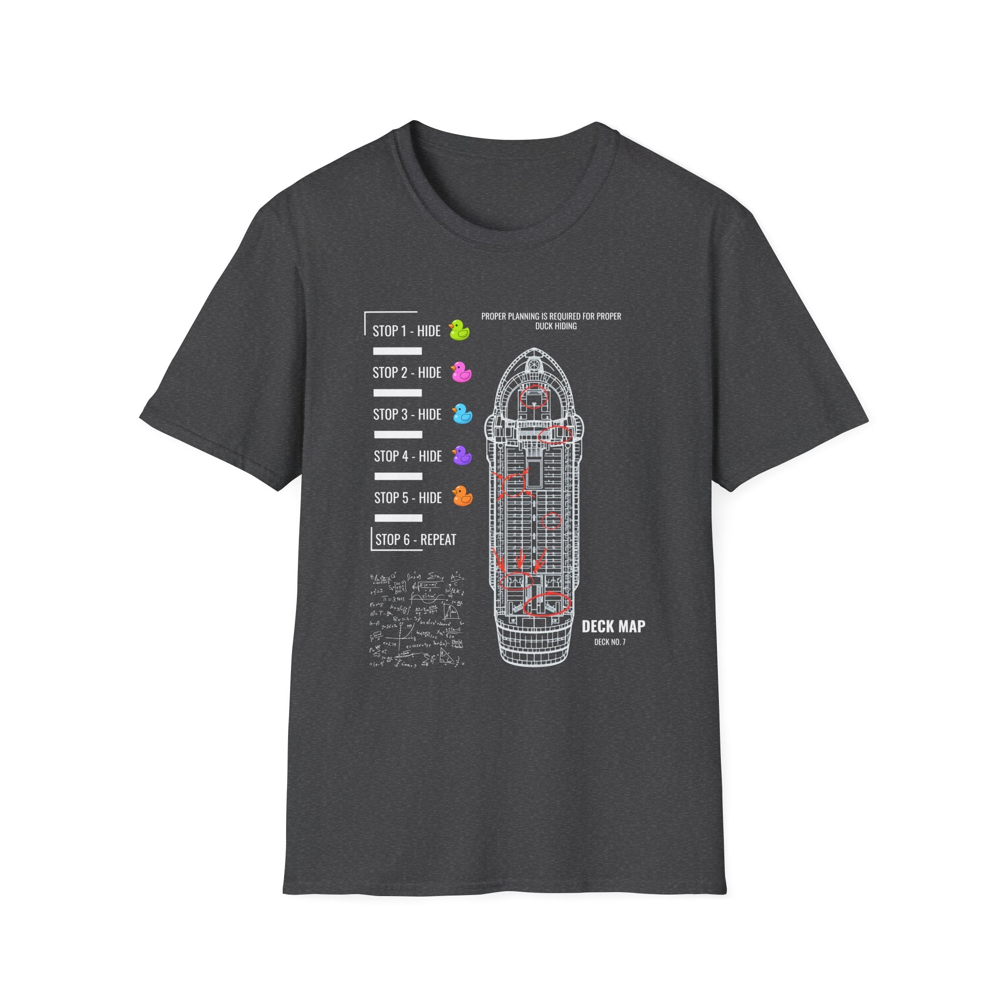 Cruise Fun  Planning 101 - Rubber Duck T-Shirt!