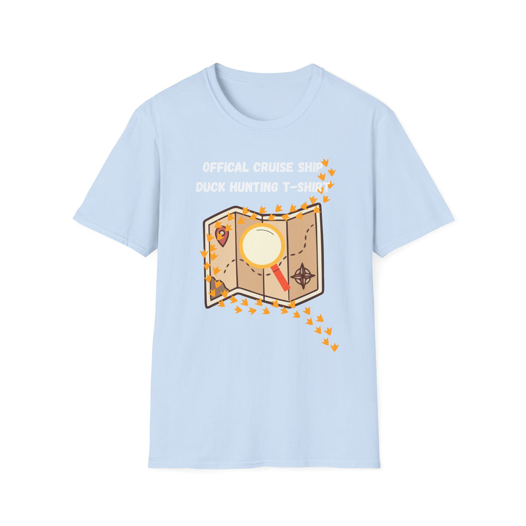 Adventure Map Duck Hunt T-Shirt — Wanderlust Vintage Map Graphic Tee
