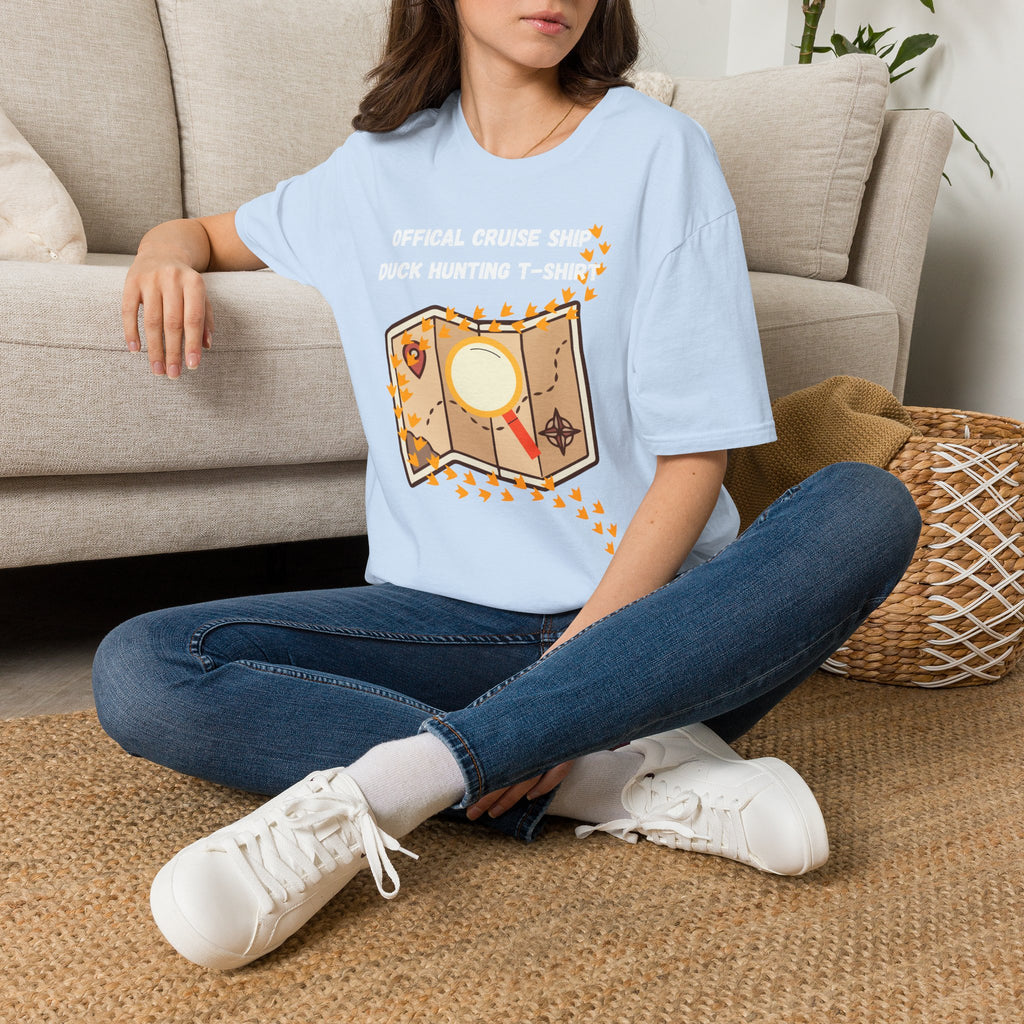 Adventure Map Duck Hunt T-Shirt — Wanderlust Vintage Map Graphic Tee