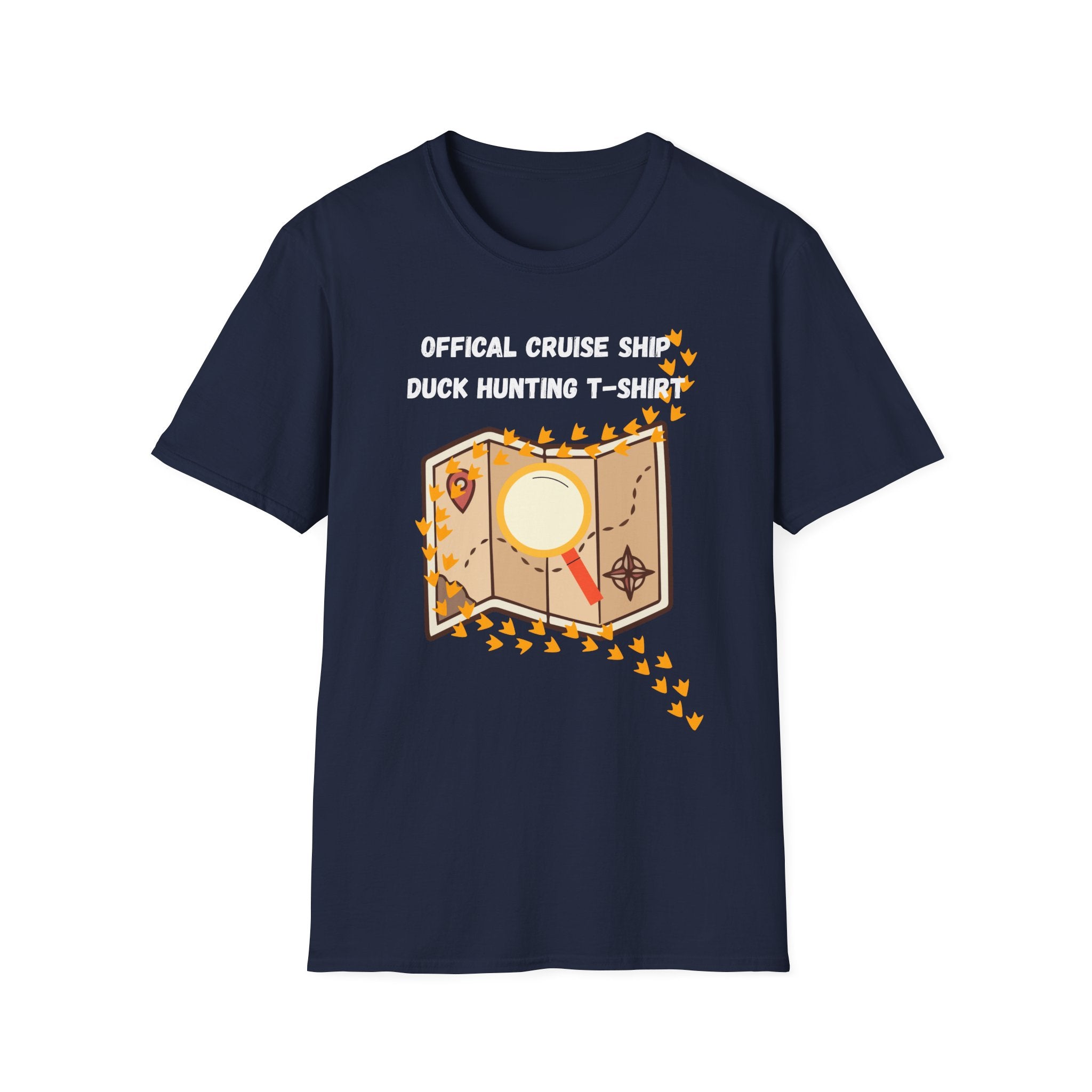 Adventure Map Duck Hunt T-Shirt — Wanderlust Vintage Map Graphic Tee