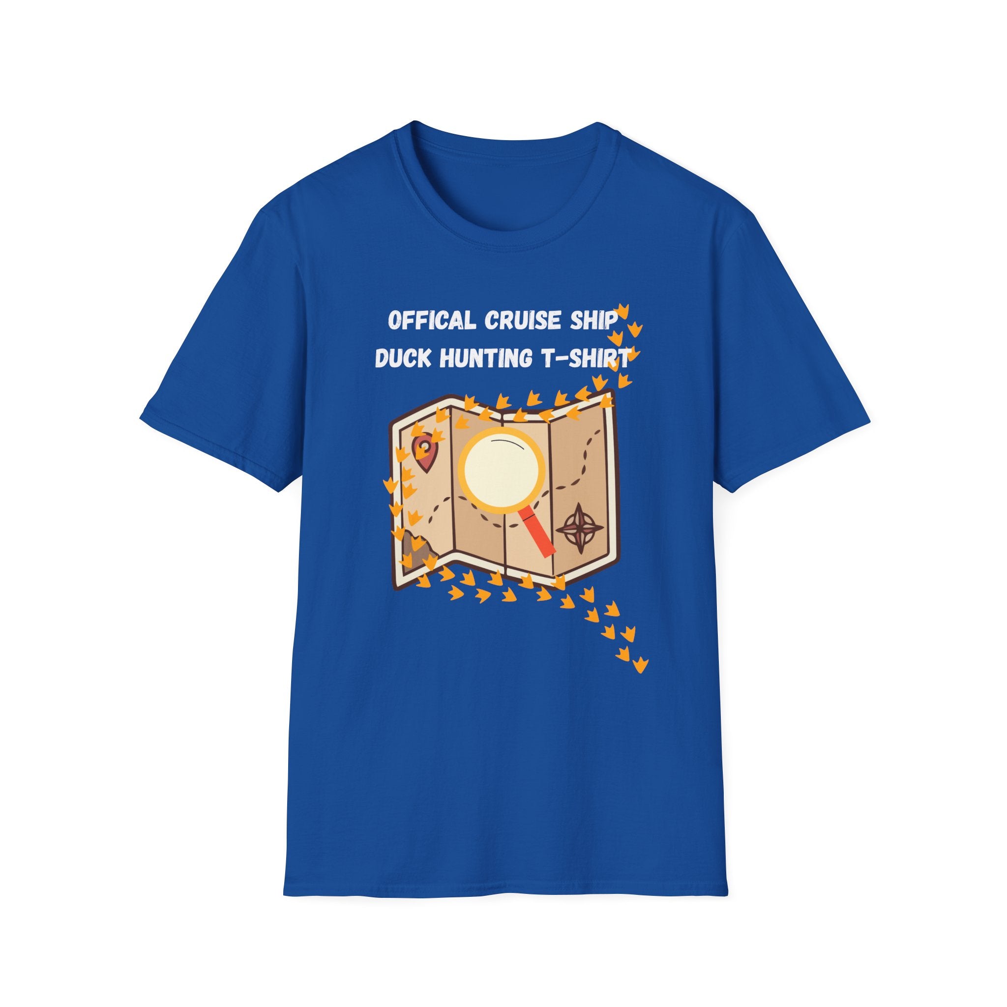 Adventure Map Duck Hunt T-Shirt — Wanderlust Vintage Map Graphic Tee