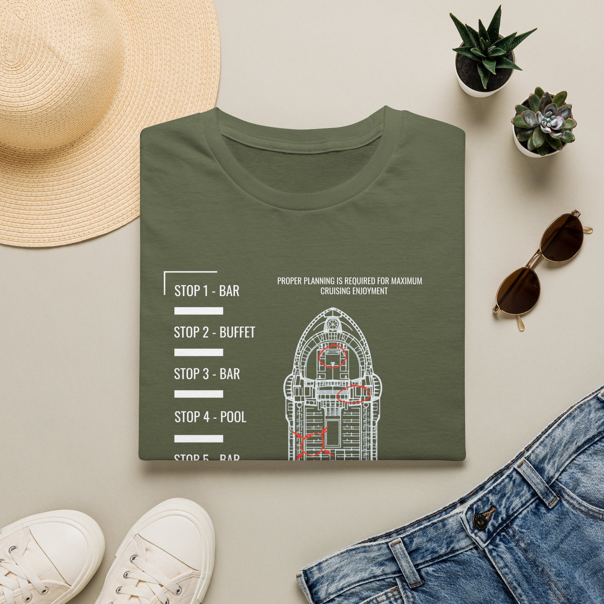 Cruise Fun Planning 101 T-Shirt