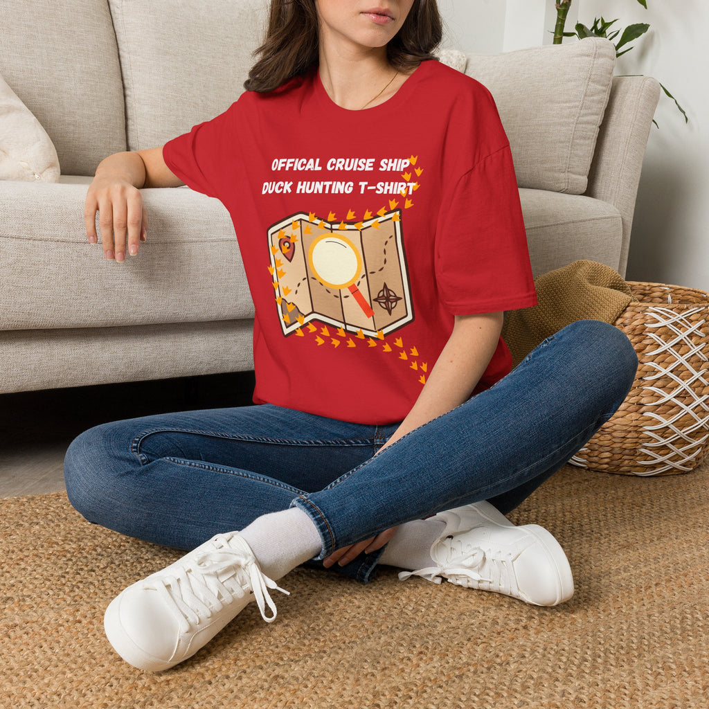 Adventure Map Duck Hunt T-Shirt — Wanderlust Vintage Map Graphic Tee