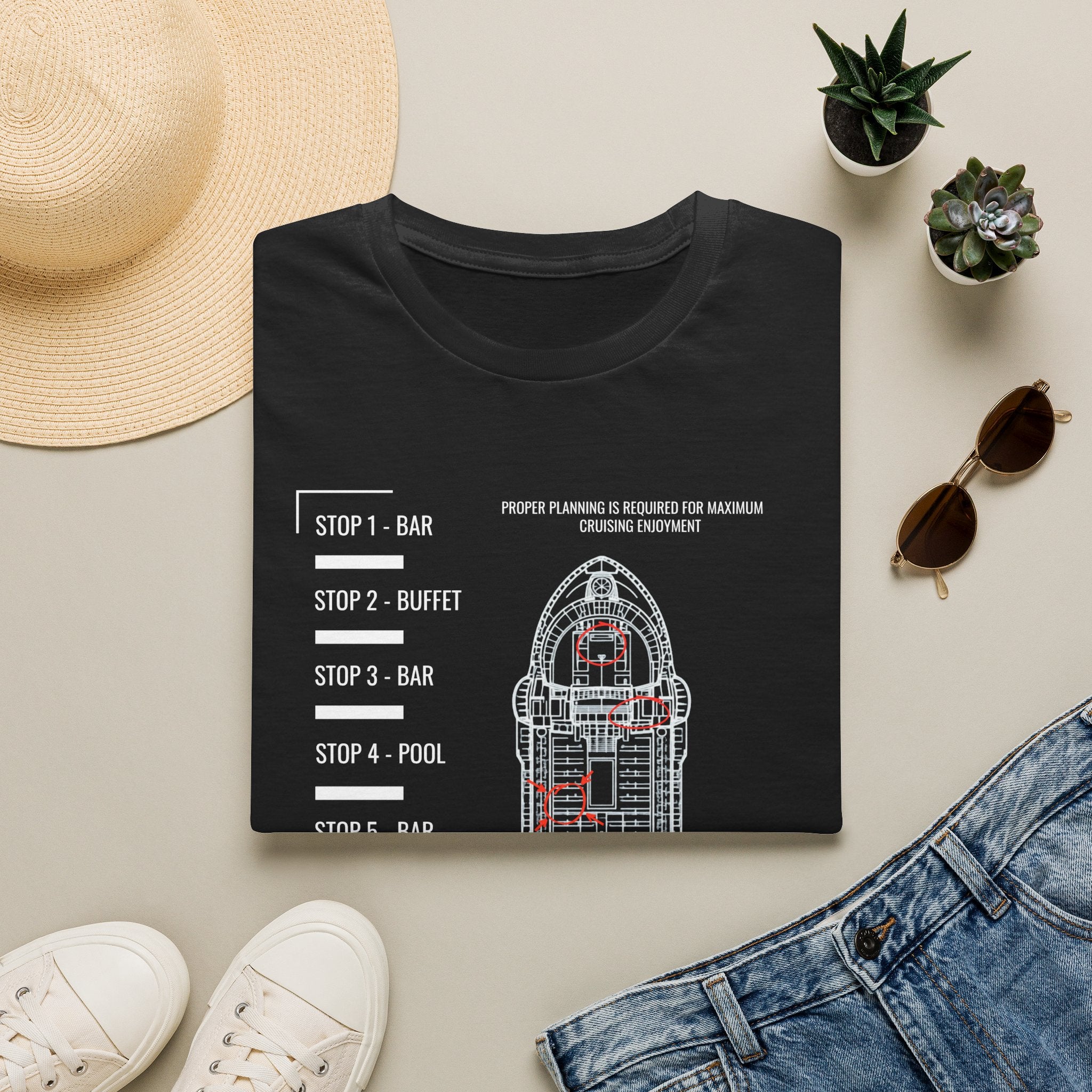 Cruise Fun Planning 101 T-Shirt