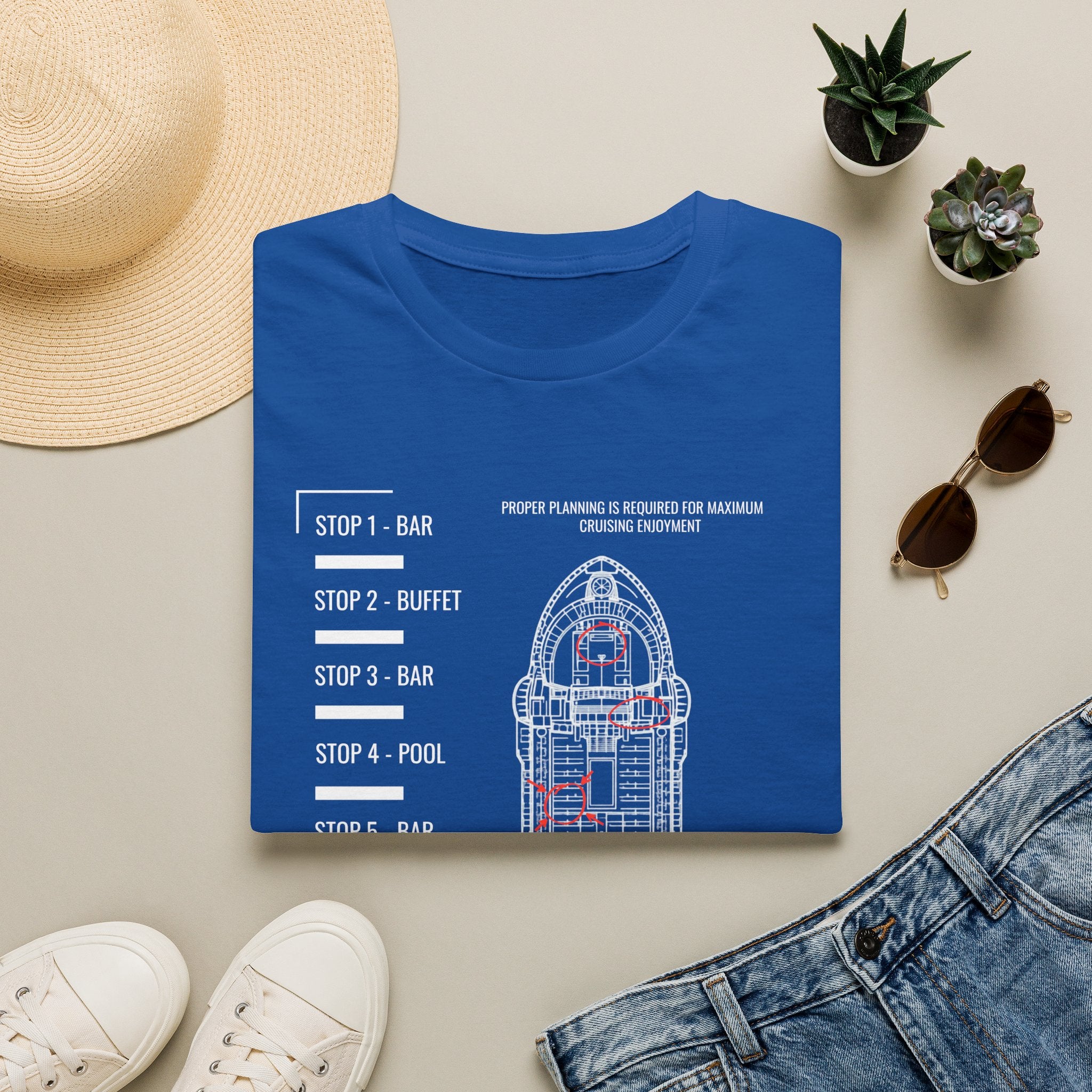 Cruise Fun Planning 101 T-Shirt