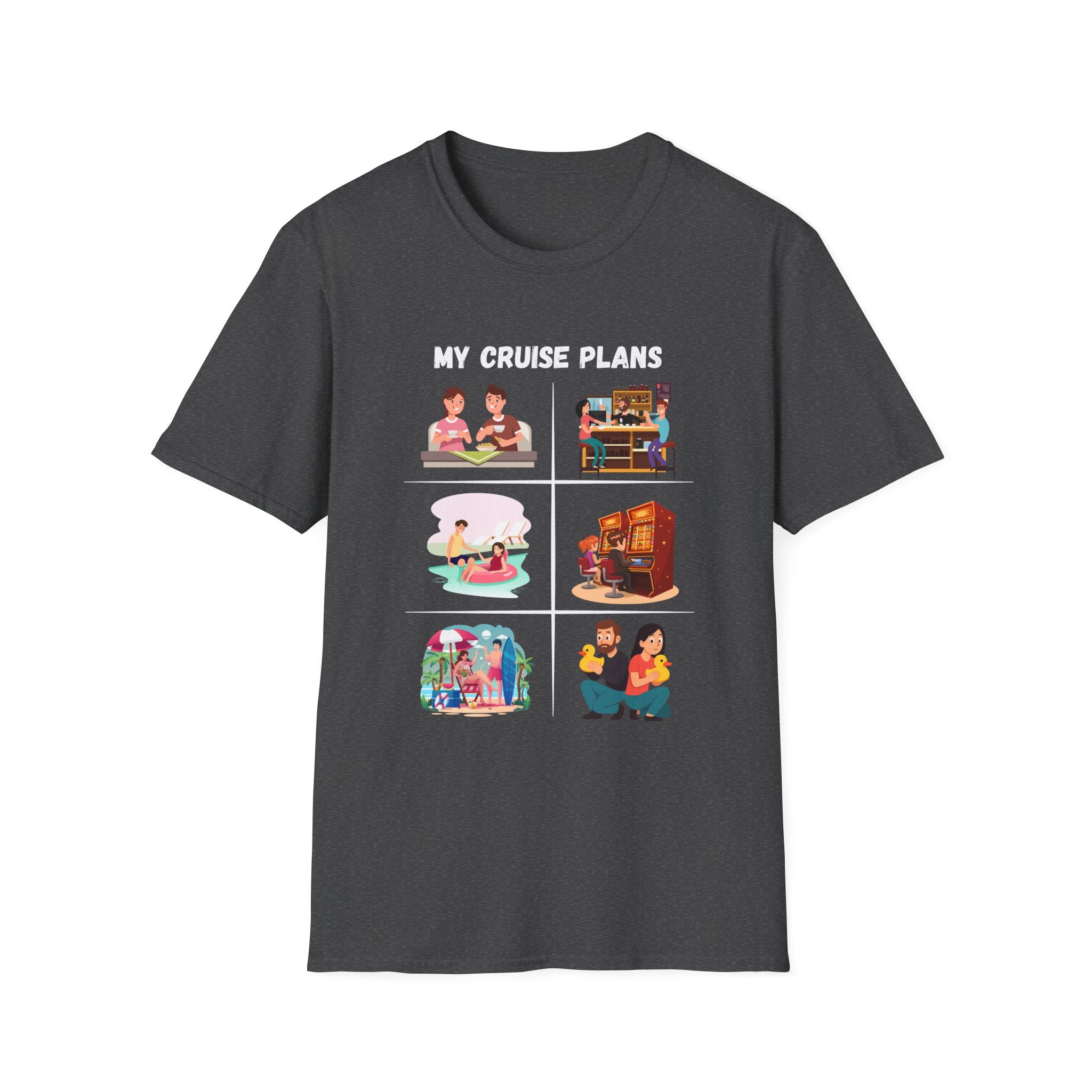 Cruise Plans T-Shirt — Funny Vacation Activity Graphic Tee