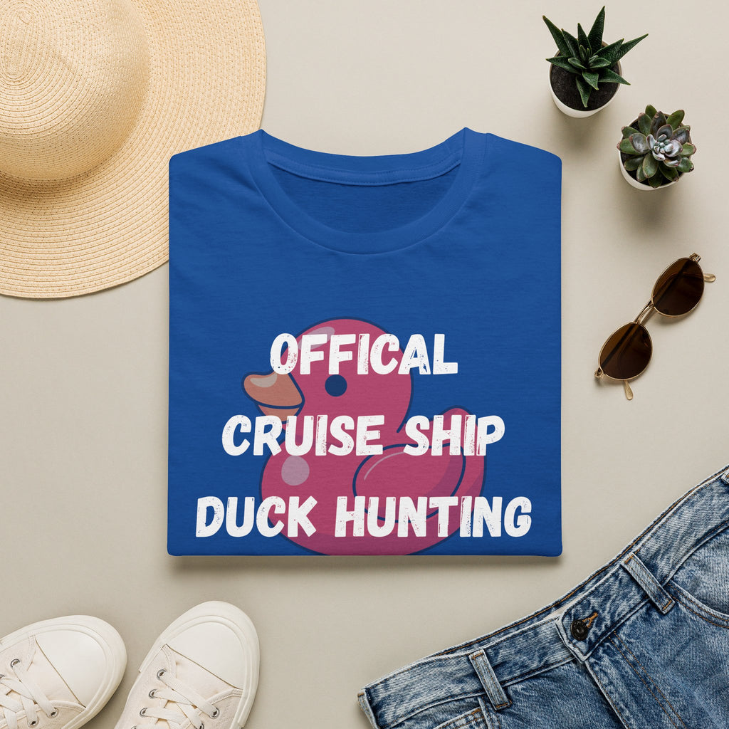 Duck Hunt Graphic T‑Shirt — 'Office Noise, Shh… Duck Hunt!' Playful Rubber Duck Design