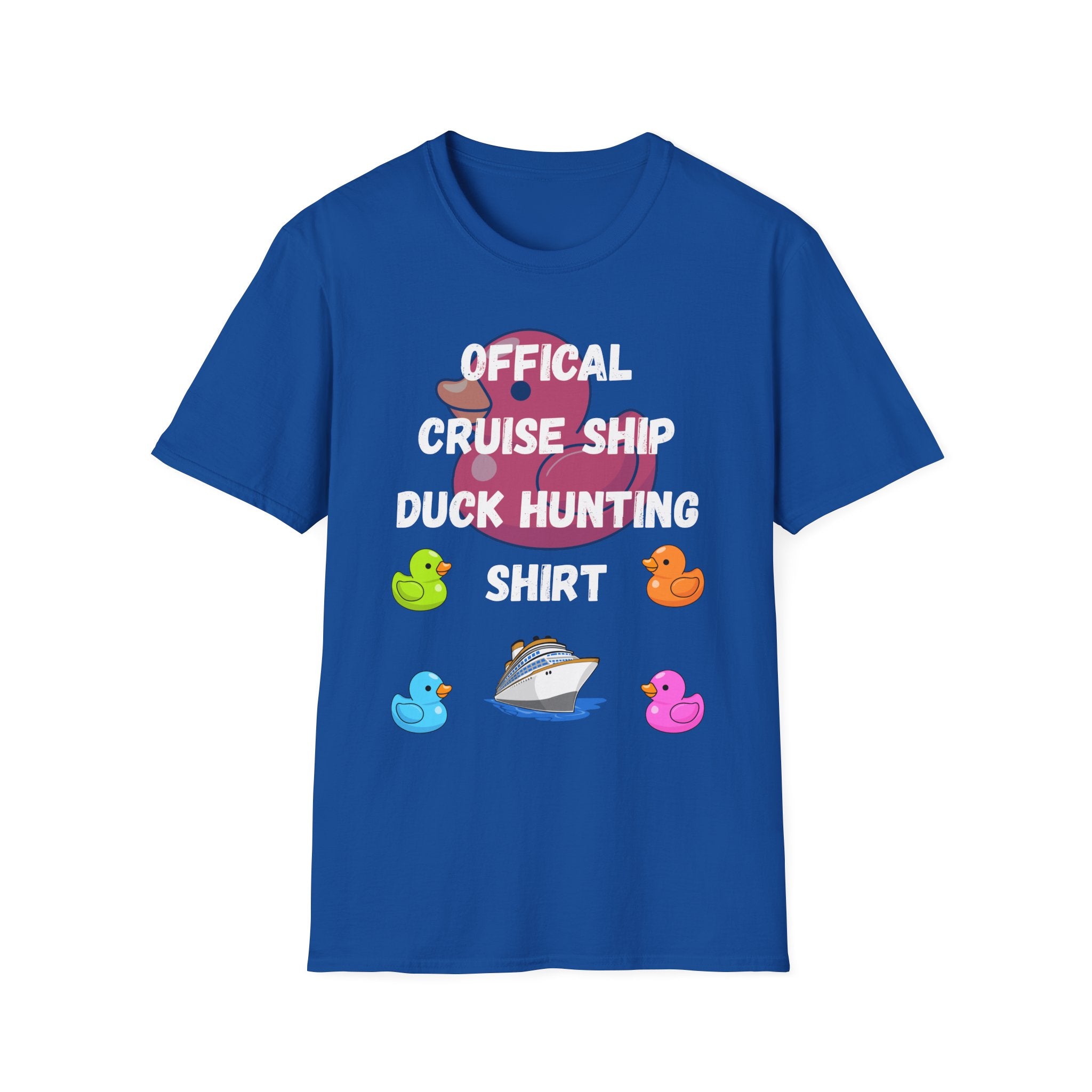 Duck Hunt Graphic T‑Shirt — 'Office Noise, Shh… Duck Hunt!' Playful Rubber Duck Design