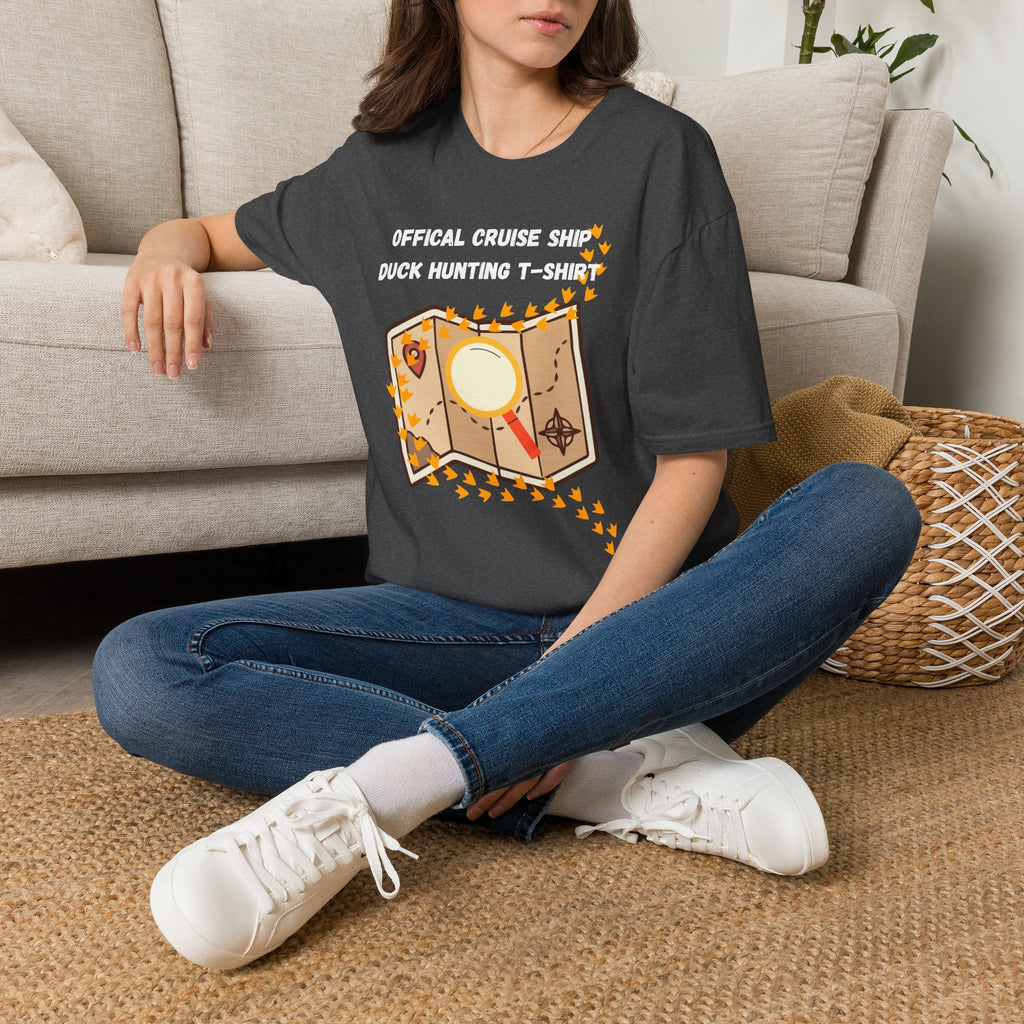 Adventure Map Duck Hunt T-Shirt — Wanderlust Vintage Map Graphic Tee