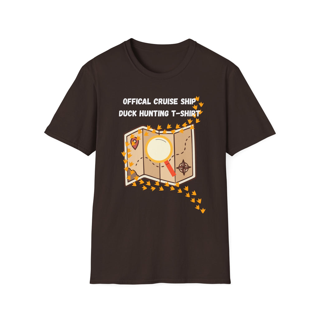 Adventure Map Duck Hunt T-Shirt — Wanderlust Vintage Map Graphic Tee