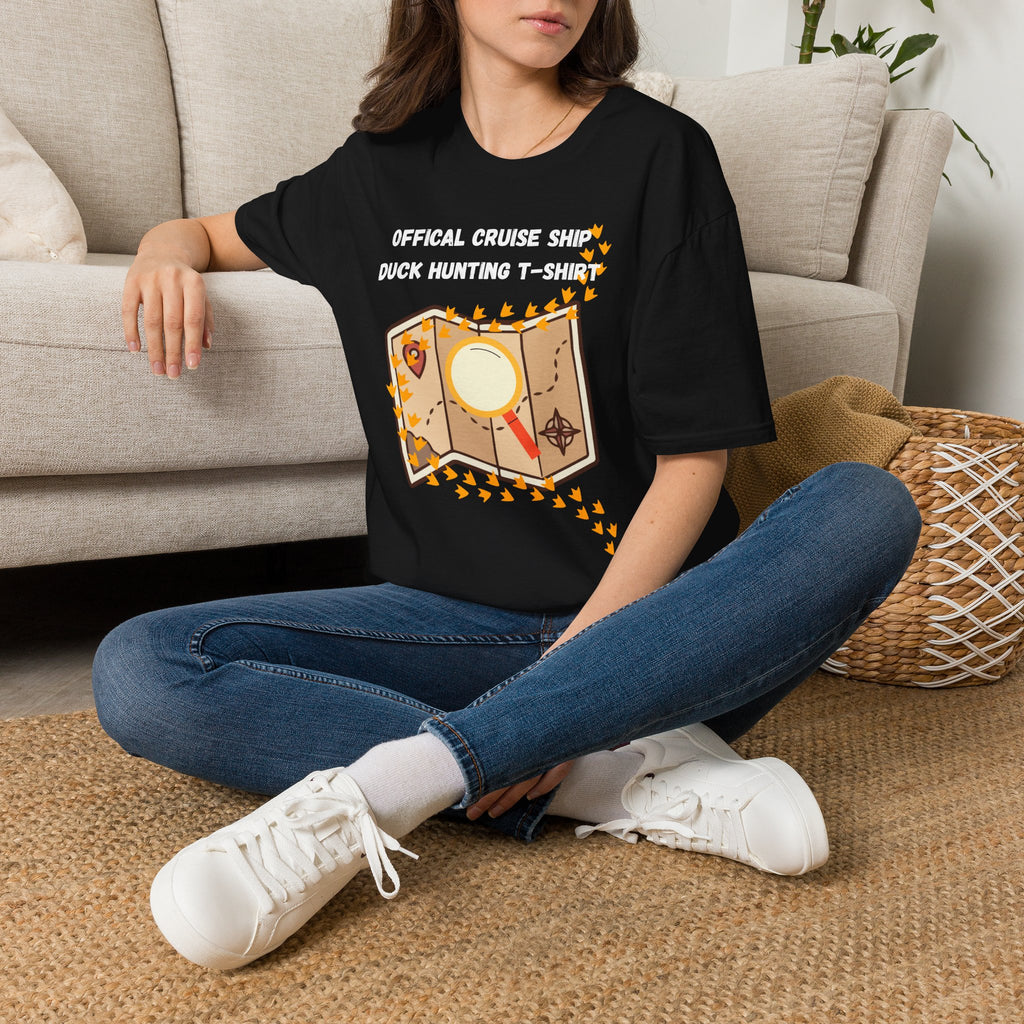 Adventure Map Duck Hunt T-Shirt — Wanderlust Vintage Map Graphic Tee
